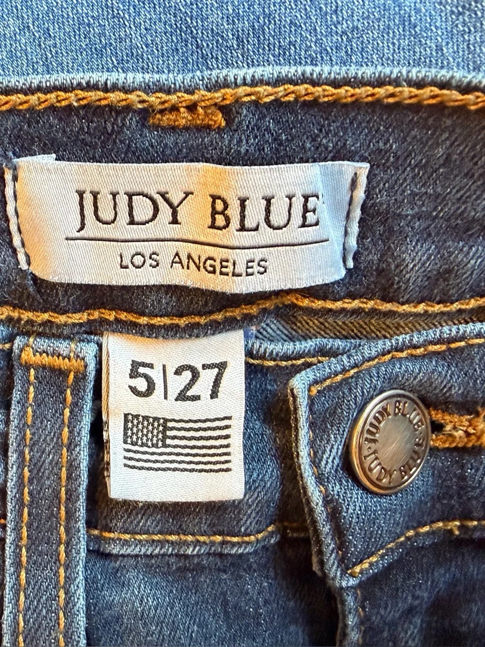 Judy Blue Deep Indigo High-Rise Skinny Jeans